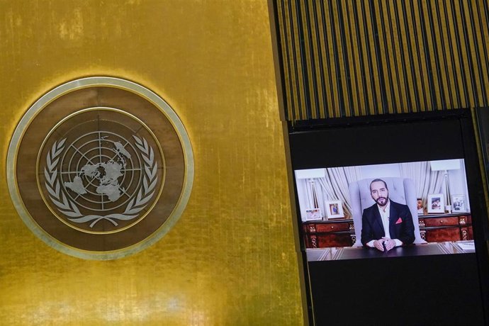 El presidente de El Salvador, Nayib Bukele.