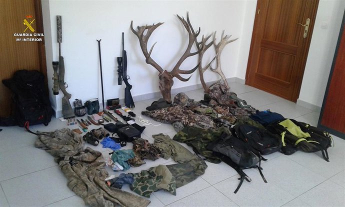 Operación de caza furtiva.