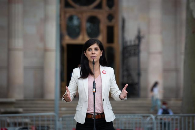 La secretaria general adjunta y portavoz de ERC, Marta Vilalta