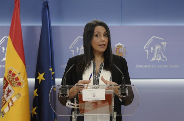 La líder de Cs, Inés Arrimadas