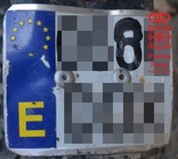 Imagen de la placa modificada