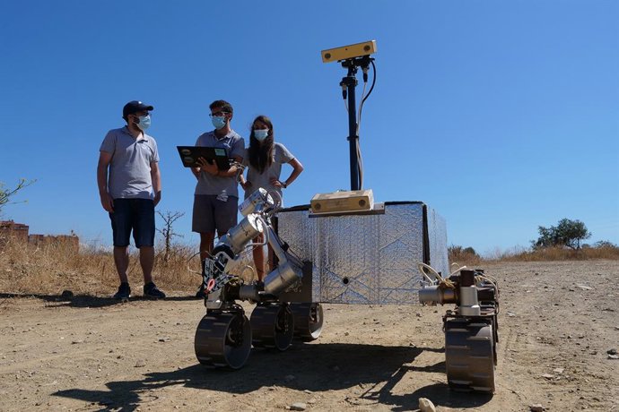 Ingenieros de la UMA experimentan con un vehículo de la Agencia Espacial Europea