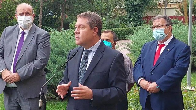 El presidente de Castilla-La Mancha, Emiliano García-Page, en un acto en Cuenca