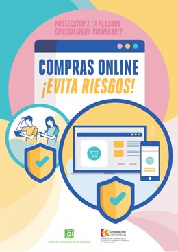 Imagen de la campaña 'Protección a las personas consumidoras vulnerables en la compra online'.