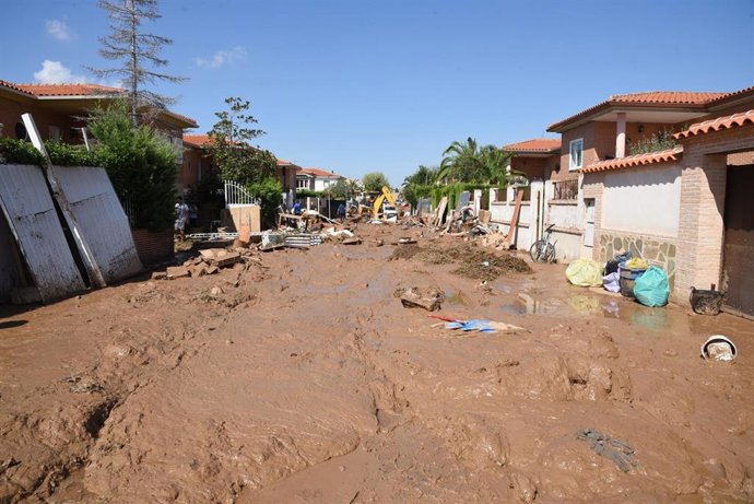 Daños provocados por la DANA en Cobisa.