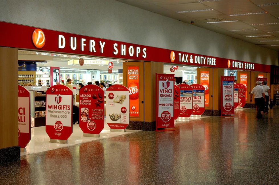 Archivo - Tienda del Grupo Dufry.