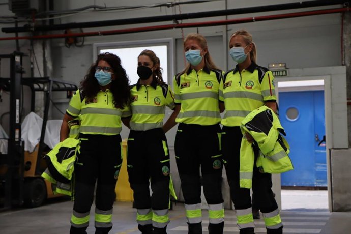 Nuevo uniforme para las mujeres del Samur-PC