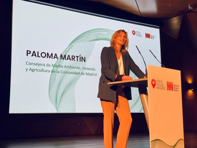 Paloma Martín ha inaugurado el festival internacional de arquitectura Open House Madrid, que se celebra en la capital desde 2015