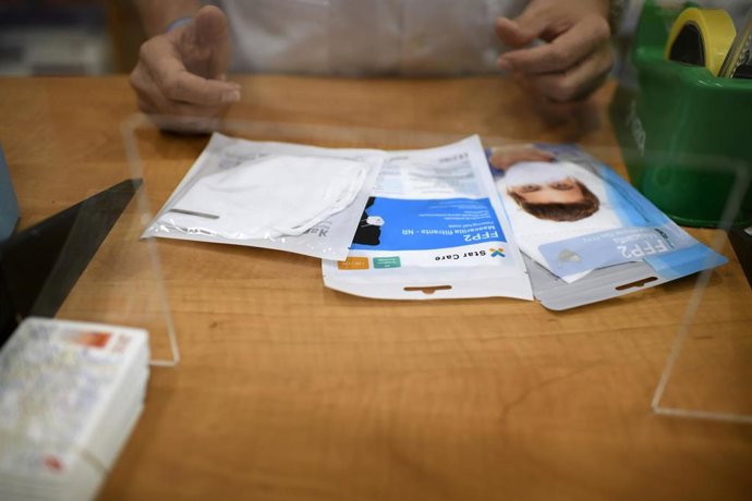 Archivo - Mascarillas sin el marcado CE, en una imagen de archivo. 