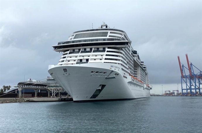 Escala de MSC Virtuosa en el Puerto de Málaga