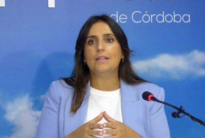 La portavoz de Salud y Familias del PP andaluz, la cordobesa Beatriz Jurado,