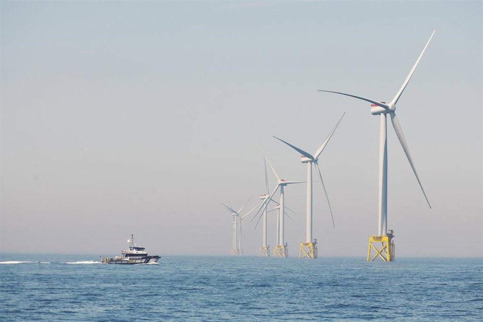Archivo - El parque eólico East Anglia ONE, de Iberdrola