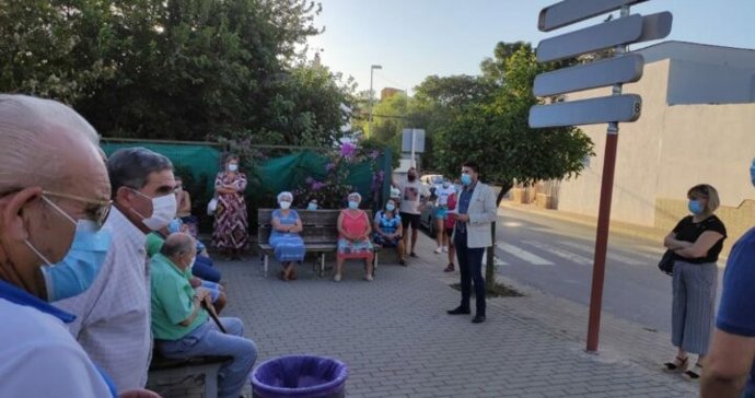 Isamel Sánchez, en Casariche