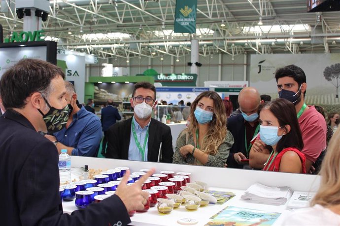 Cata con periodistas en Expoliva