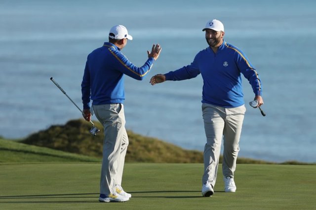 Jon Rahm y Sergio García