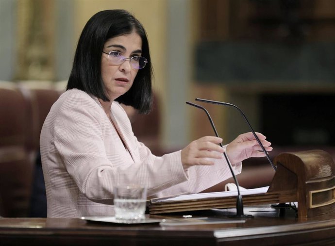 Sesión plenaria en el Congreso de los Diputados