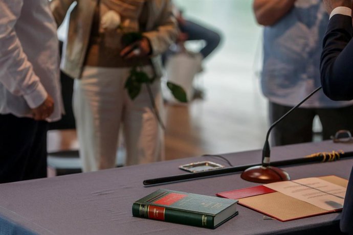 Archivo - Celebración de una boda en una imagen de archivo.