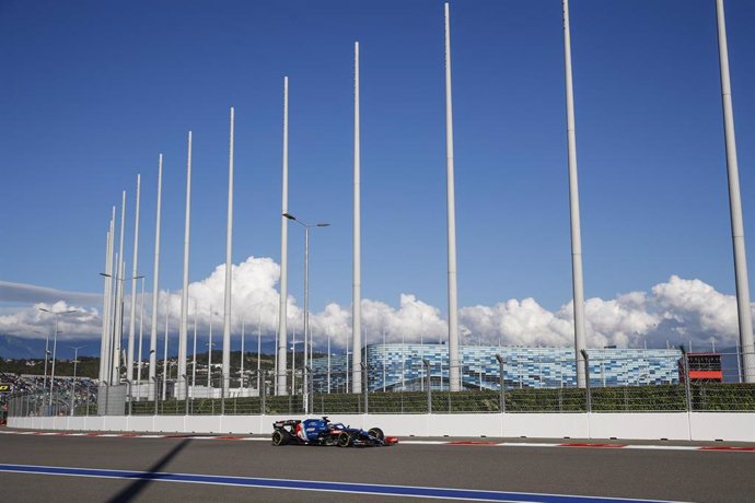 Fernando Alonso en el Autódromo de Sochi