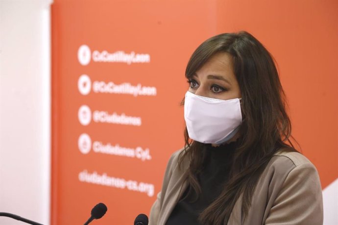Archivo - La coordinadora autonómica de Ciudadanos (Cs) en Castilla y León, Gemma Villarroel.