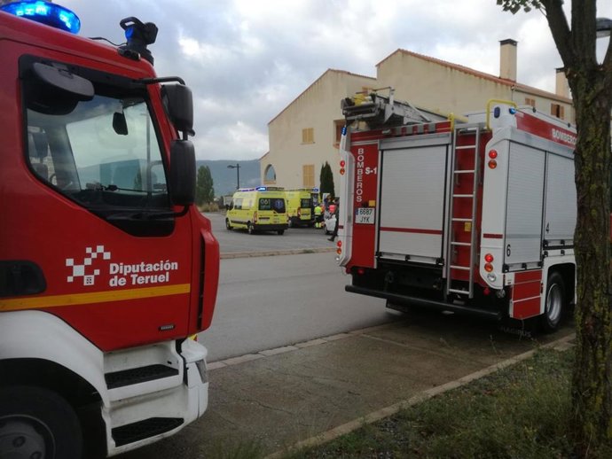 Camión bomberos de la DPT.