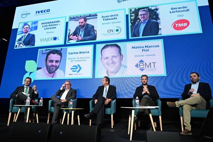 El gerente de la EMT de Palma, Mateu Marcús, participa en el Congreso Green Gas Mobility Summit.