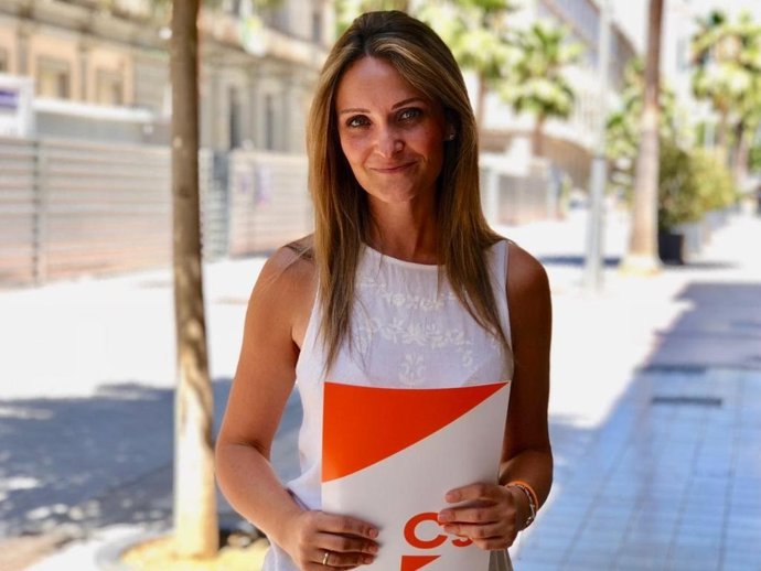 La coordinadora de Ciudadanos en Huelva y diputada provincial, María Ponce.