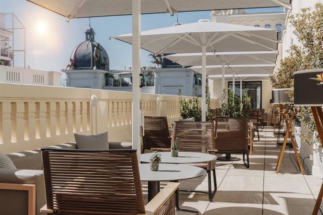 Archivo - A O'llo, nuevo restaurante ubicado en la séptima planta del hotel INNSiDE by Meliá Madrid Gran Vía