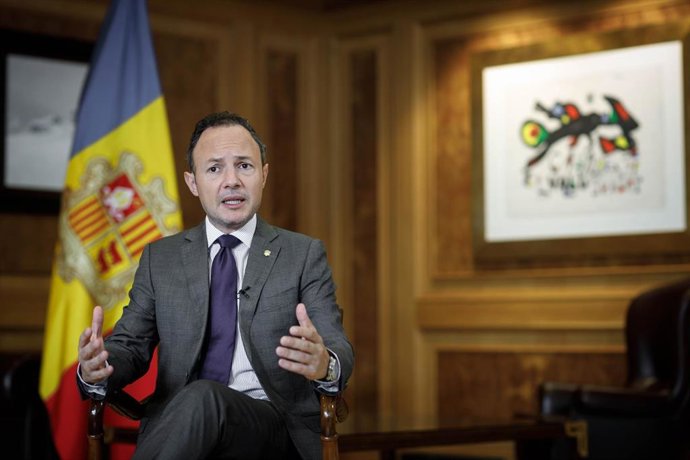 Discurso telemático del jefe de Govern de Andorra, Xavier Espot, en la 76 sesión de la Asamblea General de la ONU