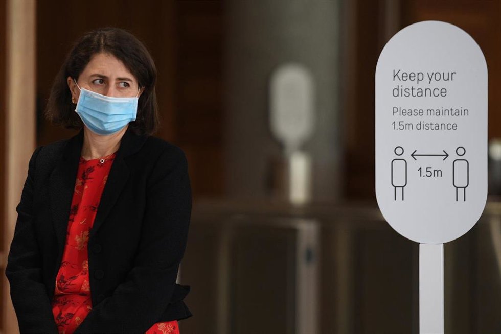 La primer ministro del estado australiano de Nueva Gales del Sur, Gladys Berejiklian