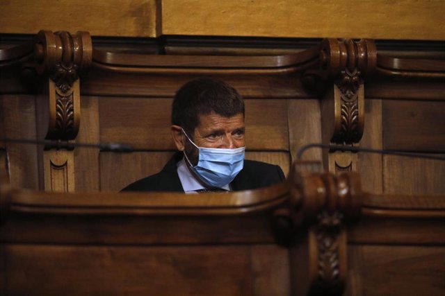 El teniente de alcalde de Seguridad en el Ayuntamiento de Barcelona, Albert Batlle. Foto de archivo.
