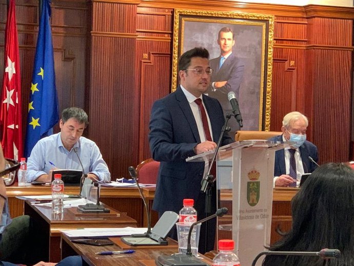 Archivo - Raúl Martín Galán (PP)  ha sido nombrado hoy como nuevo alcalde de Villaviciosa de Odón