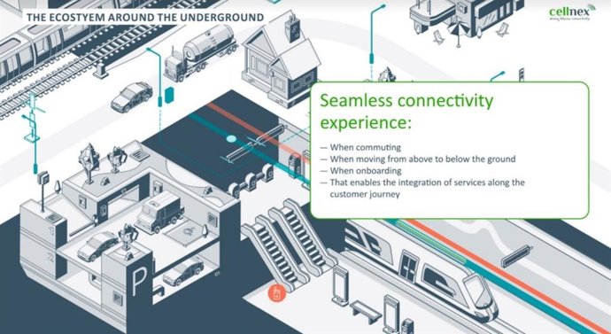 Cellnex dexplegará cobertura móvil en las líneas de metro 16 y 17 del Gran París Exprés
