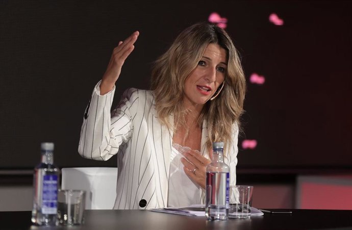 La vicepresidenta segunda y Ministra de Trabajo y Economía Social, Yolanda Díaz. Foto de archivo