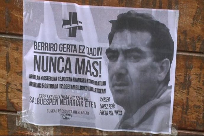 Archivo - Acto homenaje al etarra Thierry