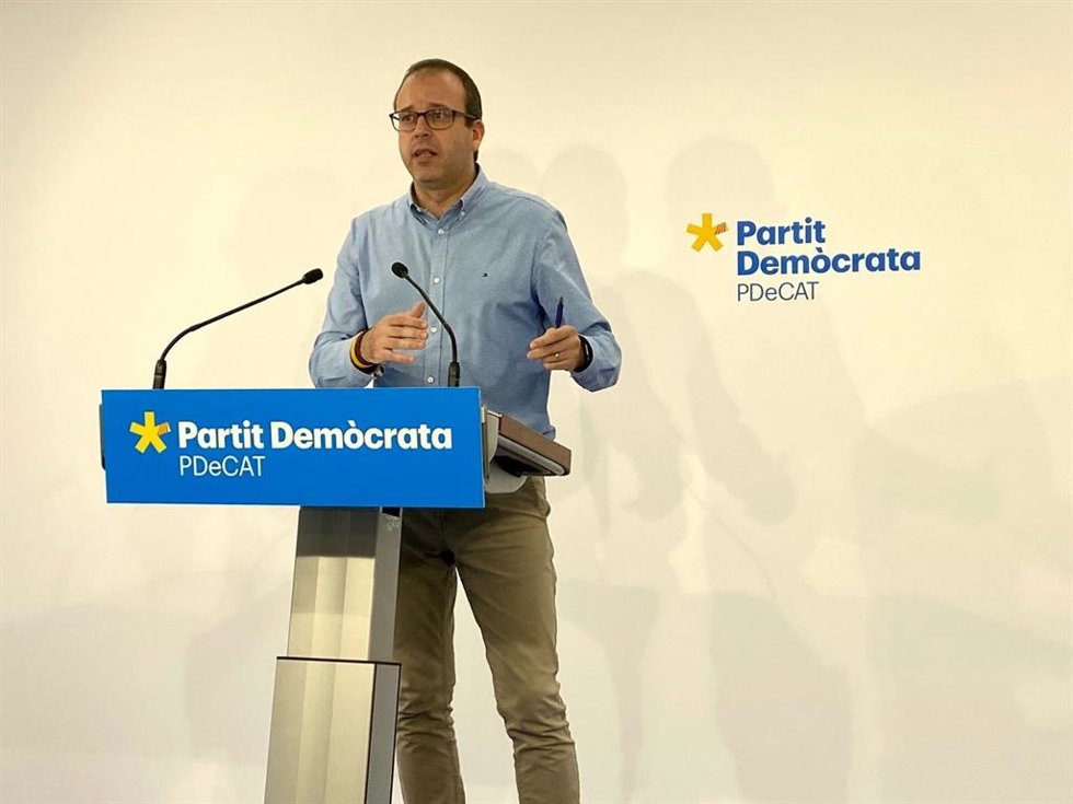 El secretario general adjunto del PDeCAT, Marc Solsona