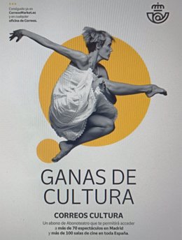 Correos lanza 'Correos Cultura' para facilitar el acceso a eventos culturales