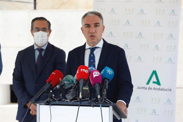 El consejero de la Presidencia, Administración Pública e Interior del Gobierno andaluz, Elías Bendodo.