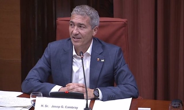 El conseller de Educación Josep Gonzàlez-Cambray