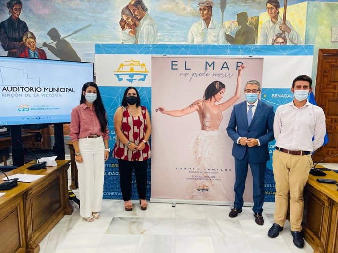 Rincón de la Victoria inaugurará su auditorio con el espectáculo "El mar no puede morir" de Carmen Camacho