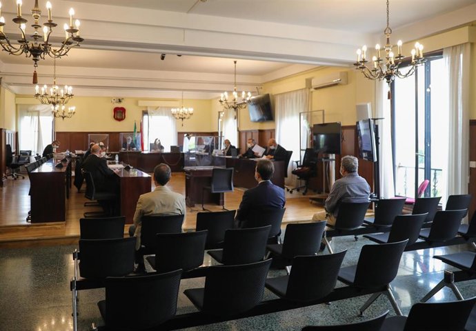 Imagen de la primera sesión del juicio de Invercaria