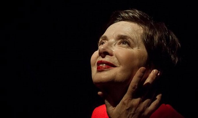 La Actriz Isabella Rossellini En Le Sourire De Darwin