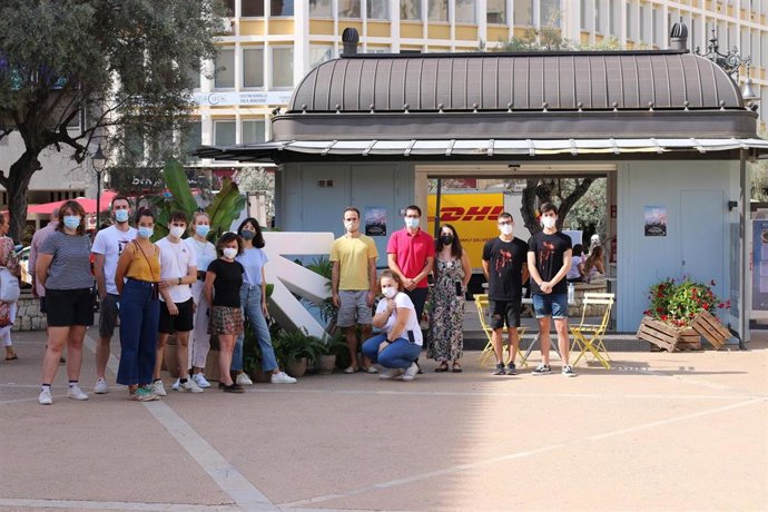 Presentación del festival MajorDocs en el Quiosco de PalmaActiva.