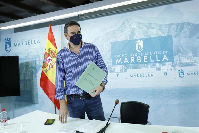 El portavoz municipal de Marbella, Felix Romero.