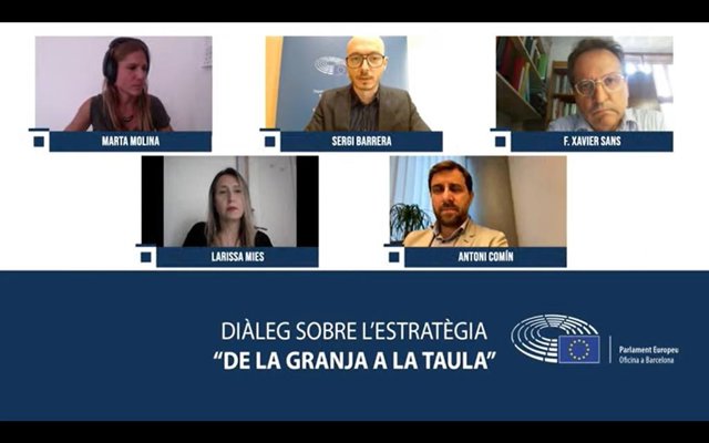 Toni Comín demana la col·laboració de tots els actors per a l'estratègia europea 'Farm to fork'