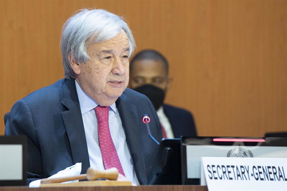 El secretario general de la ONU, António Guterres