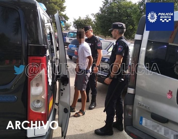 Imagen de una de las intervenciones de Policía Local