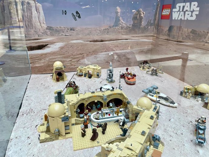Archivo - Recreación en Lego de una secuencia de la Guerra de las Galaxias-