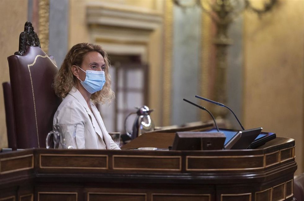 La presidenta del Congreso, Meritxell Batet