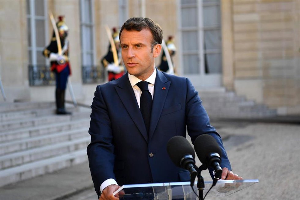 Archivo - El presidente de Francia, Emmanuel Macron