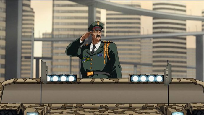 Fotograma de la película "Alephia 2053"